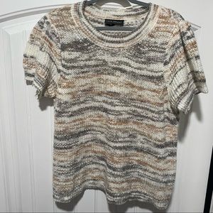 Lane Bryant fri colored,  short sleeve, light sweater